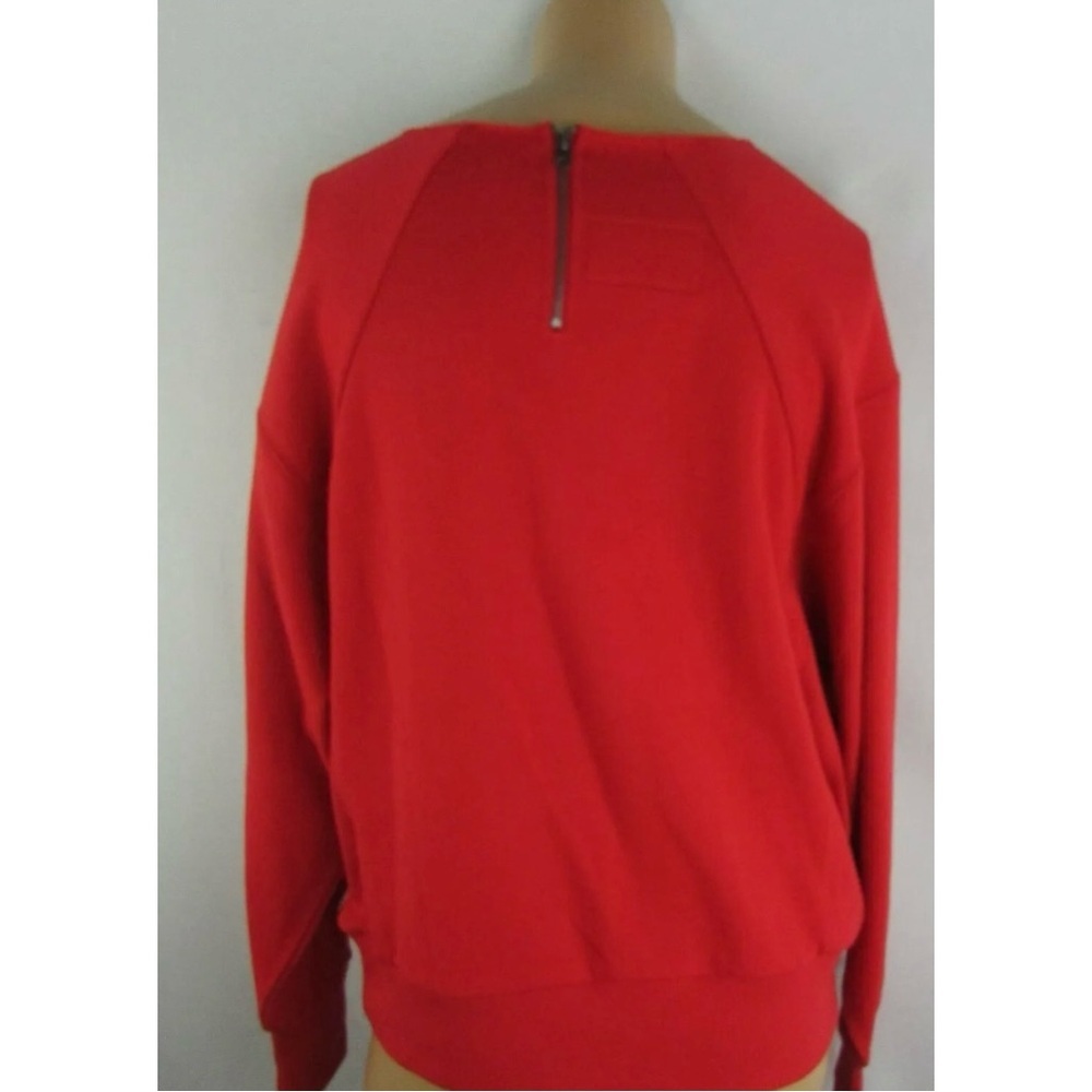 ANGELS MLB G-III 4her Women's Long Sleeve Pullover Logo Sweatshirt - Picture 3 of 3